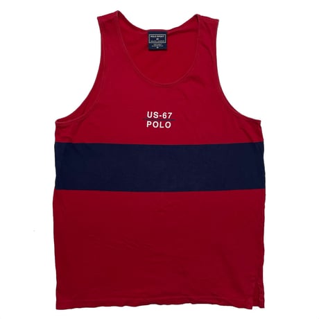 POLO SPORT RALPHLAUREN　"US-67 POLO" TANKTOP