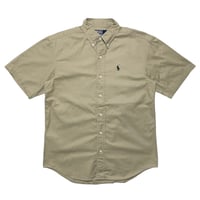 POLO RALPHLAUREN　"BEIGE" S/S SHIRT