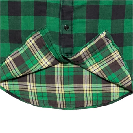 POLO RALPHLAUREN　"BLOCK CHECK" FLANNEL SHIRT