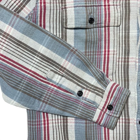 RRL RALPHLAUREN　HEAVY FLANNEL SHIRT (三つ星タグ)
