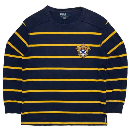 極美品 polo ralph lauren football l/s tee Polo Ralph Lauren Sport Soccer Jersey Long Sleeve Tee