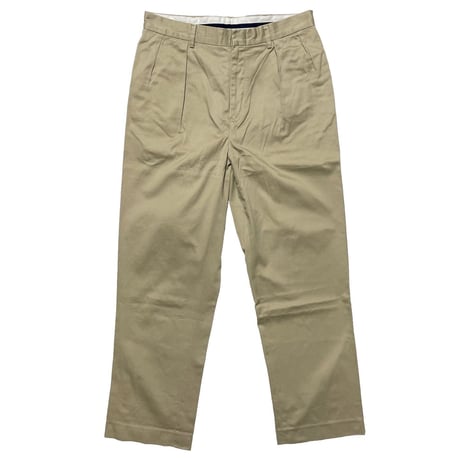POLO RALPHLAUREN　VINTEGE "TWO TUCK" CHINO PANTS