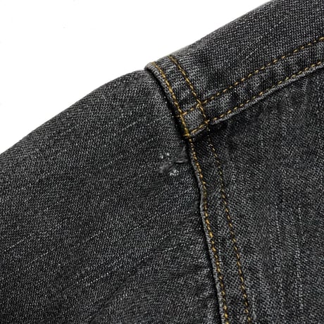 POLO SPORT RALPHLAUREN　"POLO SPORT LOGO" BLACK DENIM SHIRT