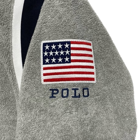 POLO RALPHLAUREN　"USA PATCH" FLEECE HOODIE