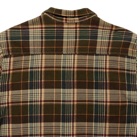 RRL RALPHLAUREN　"OPEN COLLAR" FLANNEL SHIRT