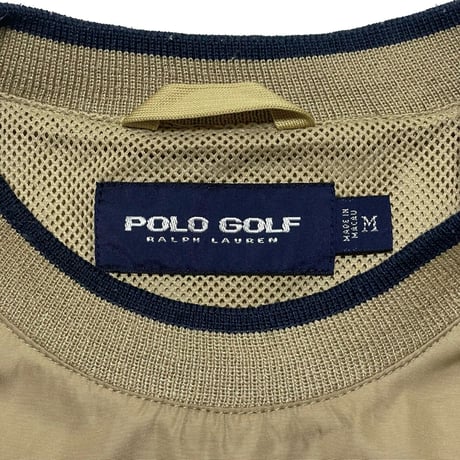 POLO GOLF RALPHLAUREN　"SHOULDER ZIP" PULL-OVER JACET