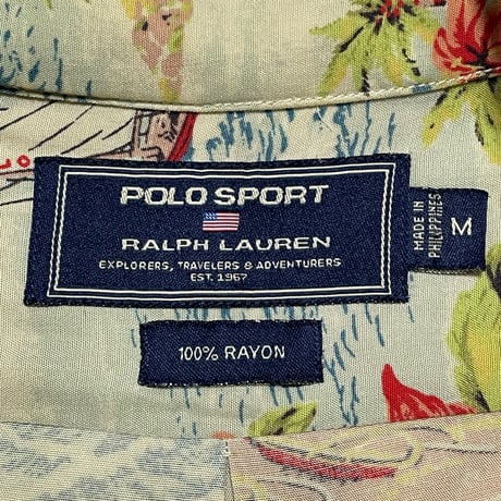 POLO SPORT RALPHLAUREN　"ISLAND" ALOHA SHIRT