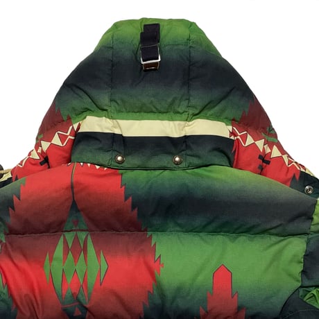 POLO RALPHLAUREN　 "NATIVE PATTERN" DOWN JACKET(M)