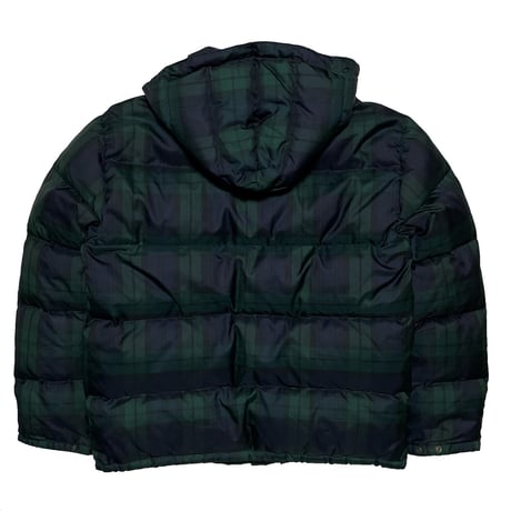 POLO RALPHLAUREN　"BLACK WATCK" DOWN JACKET