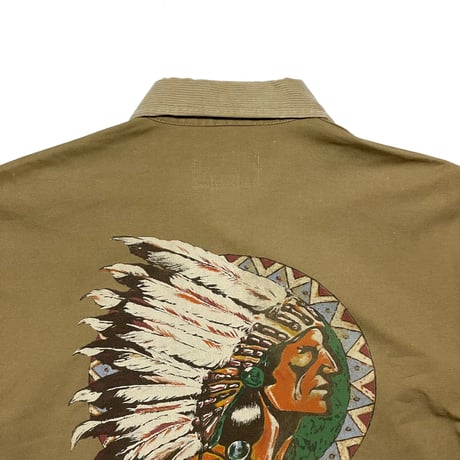 POLO COUNTRY RALPHLAUREN　"INDIAN PRINTED" COVERALL JACKET