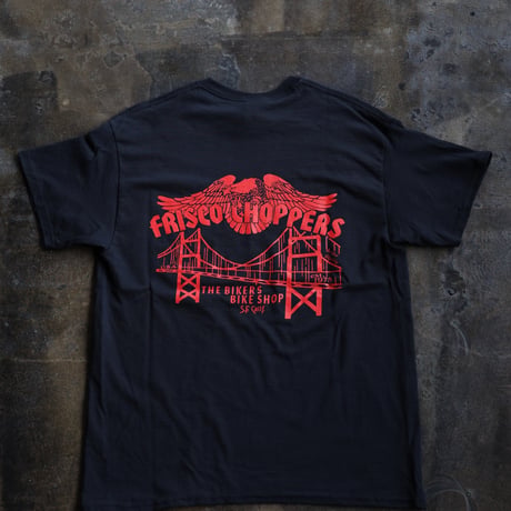 FRISCO CHOPPERS 黒 フロントFRISCO