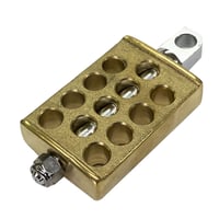 HWZN Drilled Kick Pedal 【Brass】