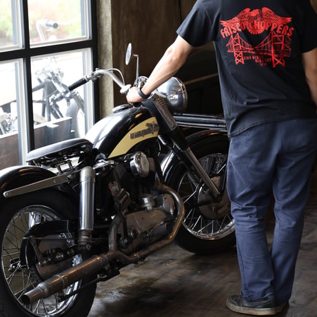 FRISCO CHOPPERS 黒 フロントFRISCO