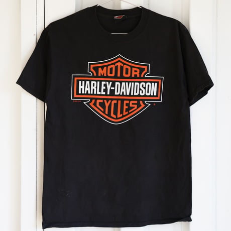 【M-size】ハーレー古着Tシャツ バー＆シールド NYディーラー