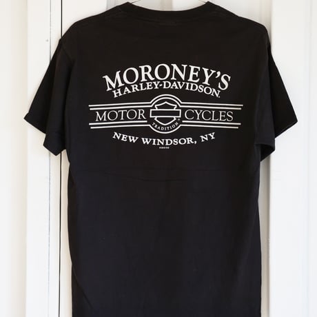 【M-size】ハーレー古着Tシャツ バーアンドシールドロゴ