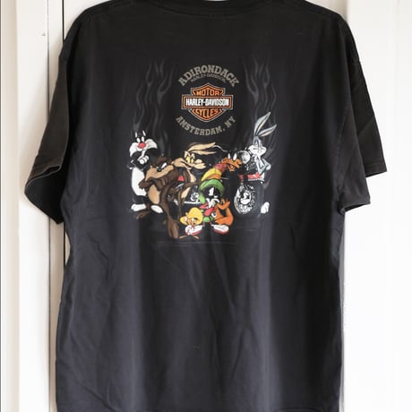 【XL-size】ハーレー古着Tシャツ タズマニアンデビル バックスバニー