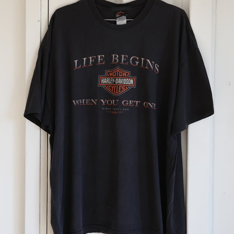 3XL-size】ハーレー古着Tシャツ パンヘッド バックプリント 3XL-size】ハーレー古着Tシャツ パンヘッド バックプリント