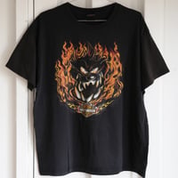 【XL-size】ハーレー古着Tシャツ タズマニアンデビル バックスバニー