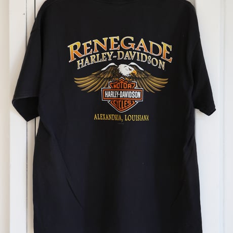 【XL-size】ハーレー古着Tシャツ バーアンドシールドロゴ