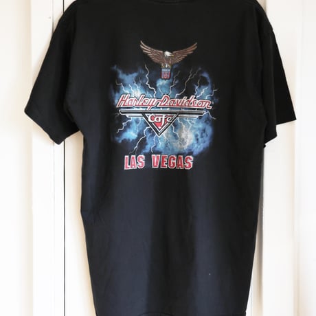 【XL-size】ハーレー古着Tシャツ 裏面イーグルロゴ