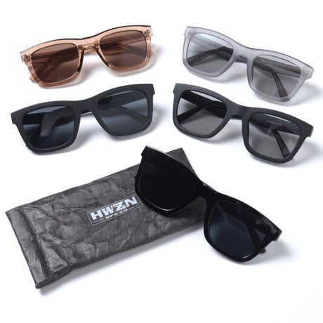 HWZN Flatlens Sunglass HB2960 (マットブラック/グレーレンズ）