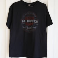 【XL-size】ハーレー古着Tシャツ バーアンドシールドロゴ