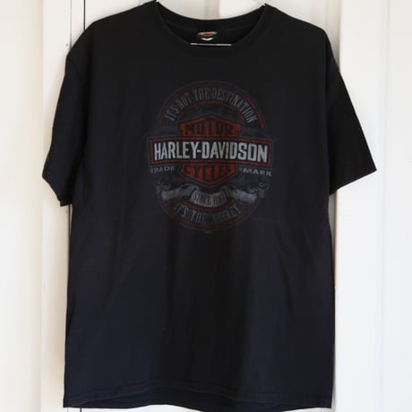 【XL-size】ハーレー古着Tシャツ バーアンドシールドロゴ