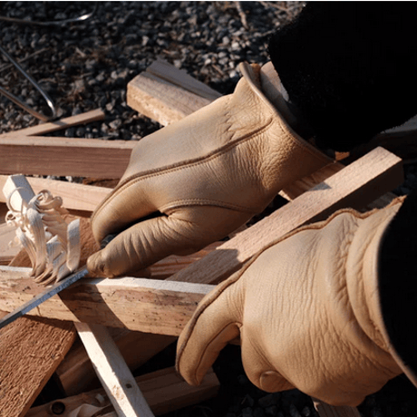 Lamp gloves -Utility glove Standard- Camel