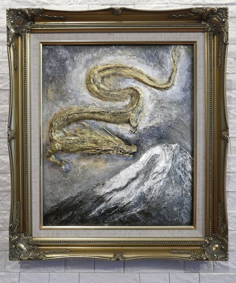 【富士と龍】　（Mt.Fuji & a dragon)