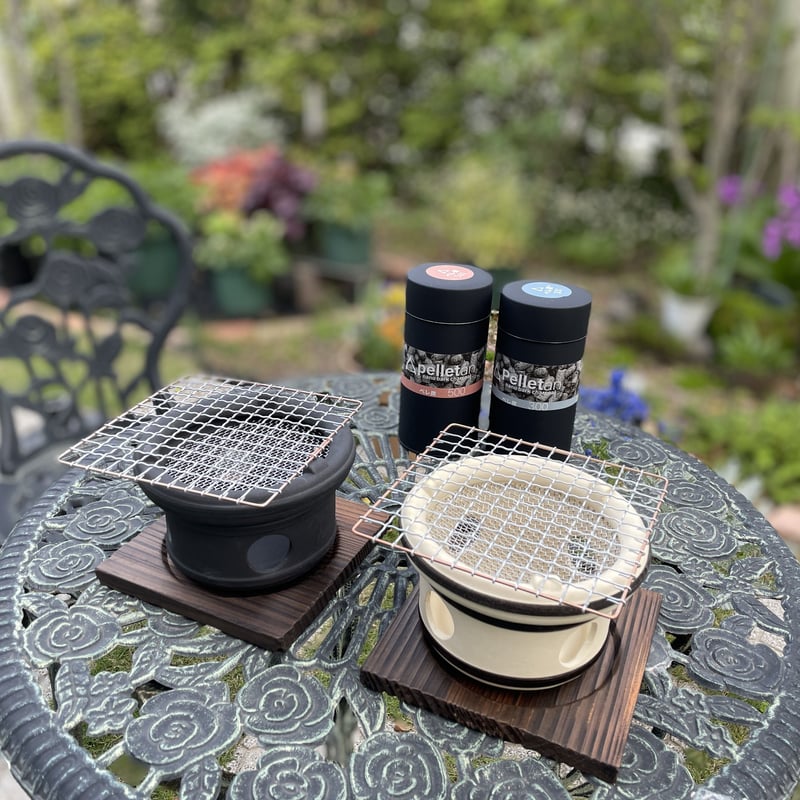 SALIU 炭焼きグリル 大 サリュウ 炭焼きグリル 大 陶器 SALIU（サリュウ） 炭焼きグリル 大 陶器 水コンロ グリル 七輪 卓上