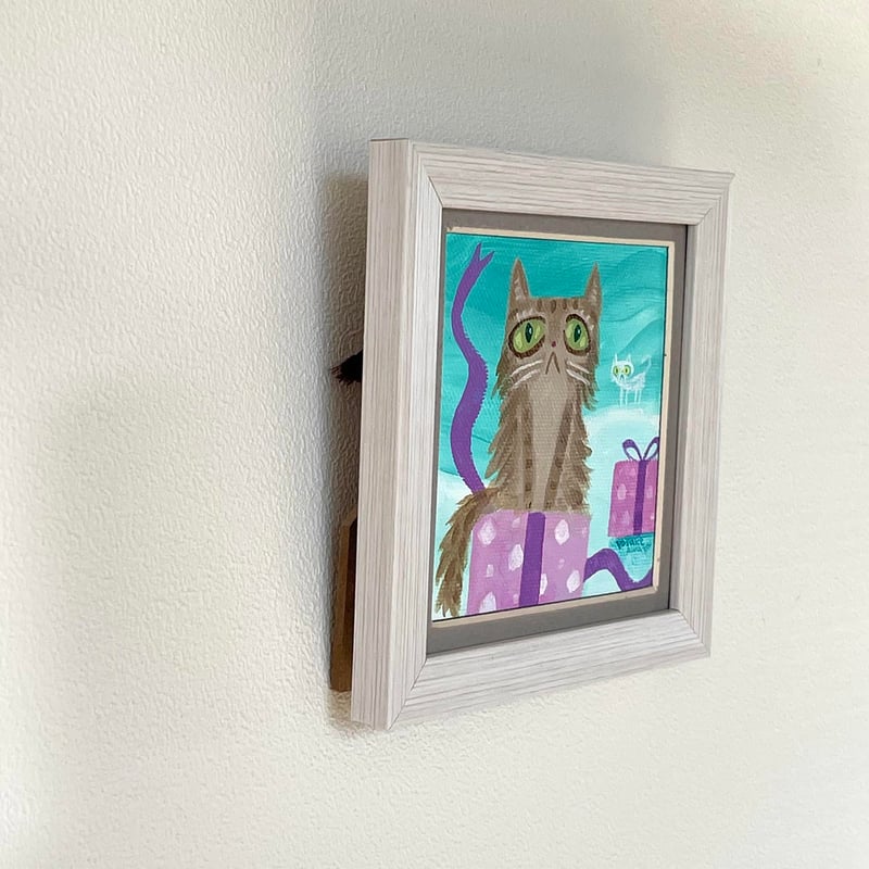 猫 愛の箱を覗く ※額装済み 4582779495554_1024x1024.webp?v