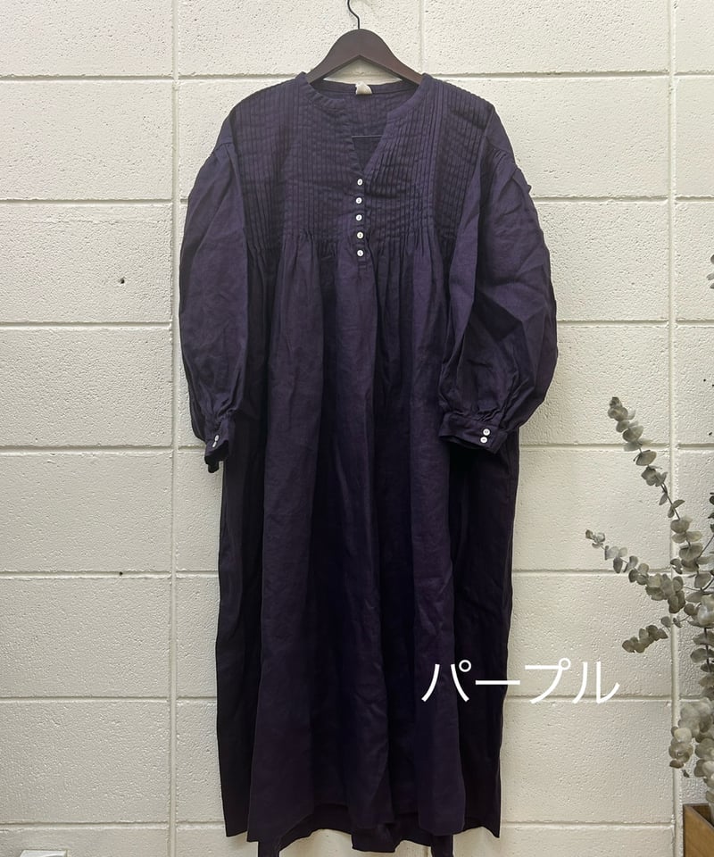 08Mabピンタックワンピース | Atelier links