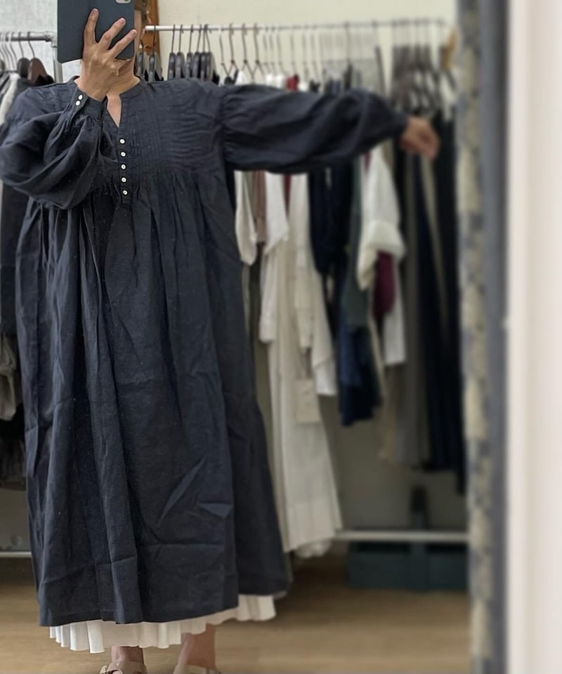 08Mabピンタックワンピース | Atelier links