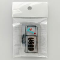 TTdesign USEDマーカー・square 63×35(㎜) [トレーディングカード用 - 行動終了マーク用クリアマーカー]