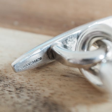 【価格：ASK !!!｜デンマーク製 Randers Sølvvarefabrik 1960年代】シルバーアンカーチェーンブレスレット m239