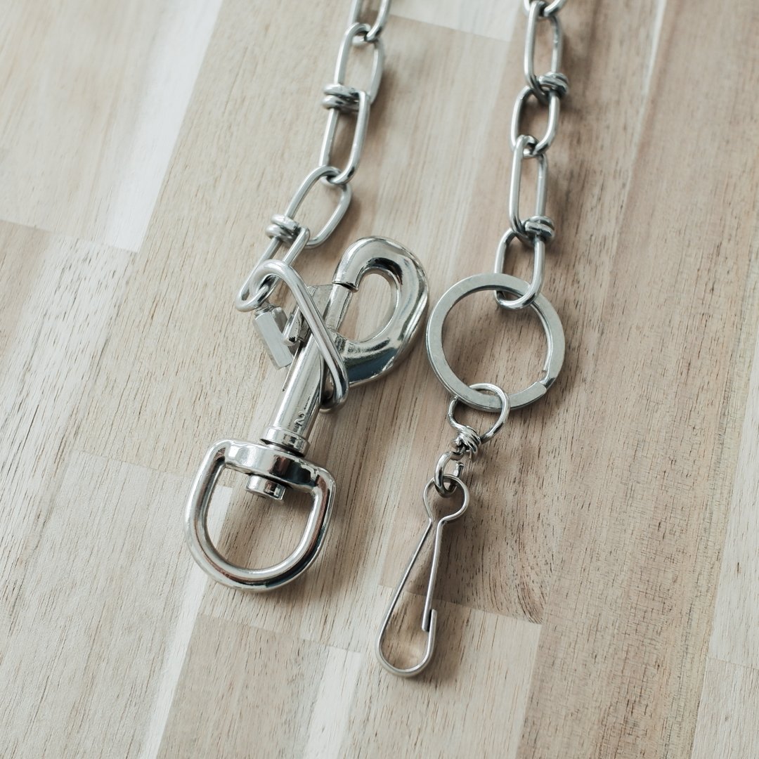 受注生産品|old silverオリジナル】ウォレットチェーン 英国 受注生産品|old silverオリジナル】ウォレットチェーン 英国