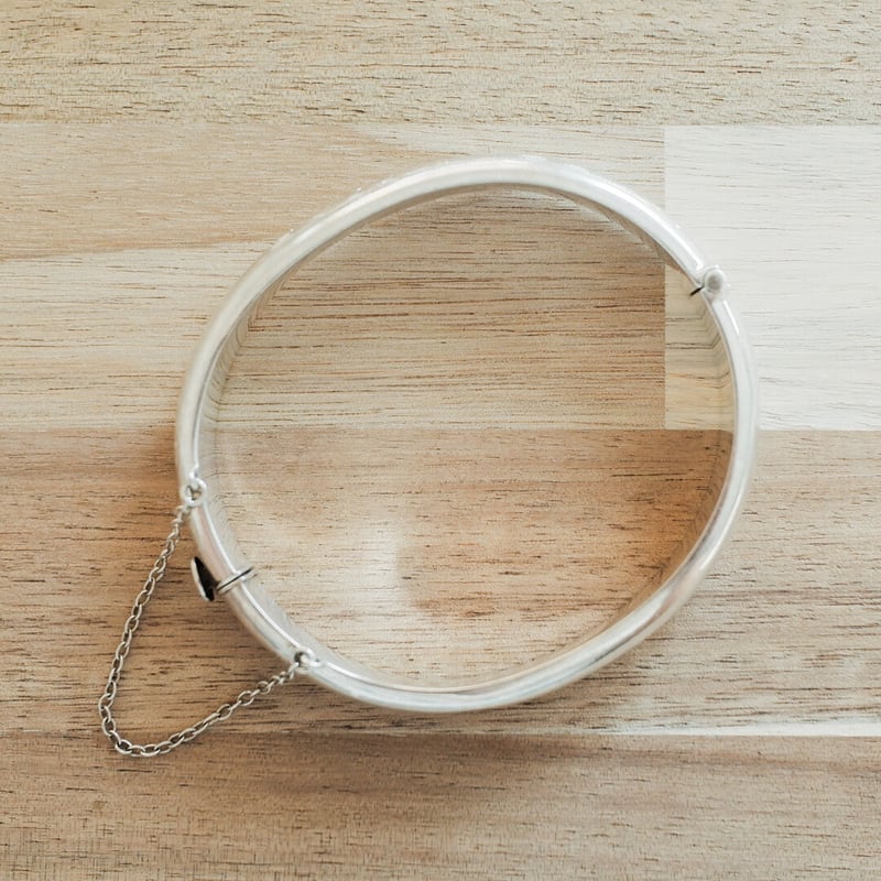 英国製 1965年 ヴィンテージ】シルバー バングル ホールマーク