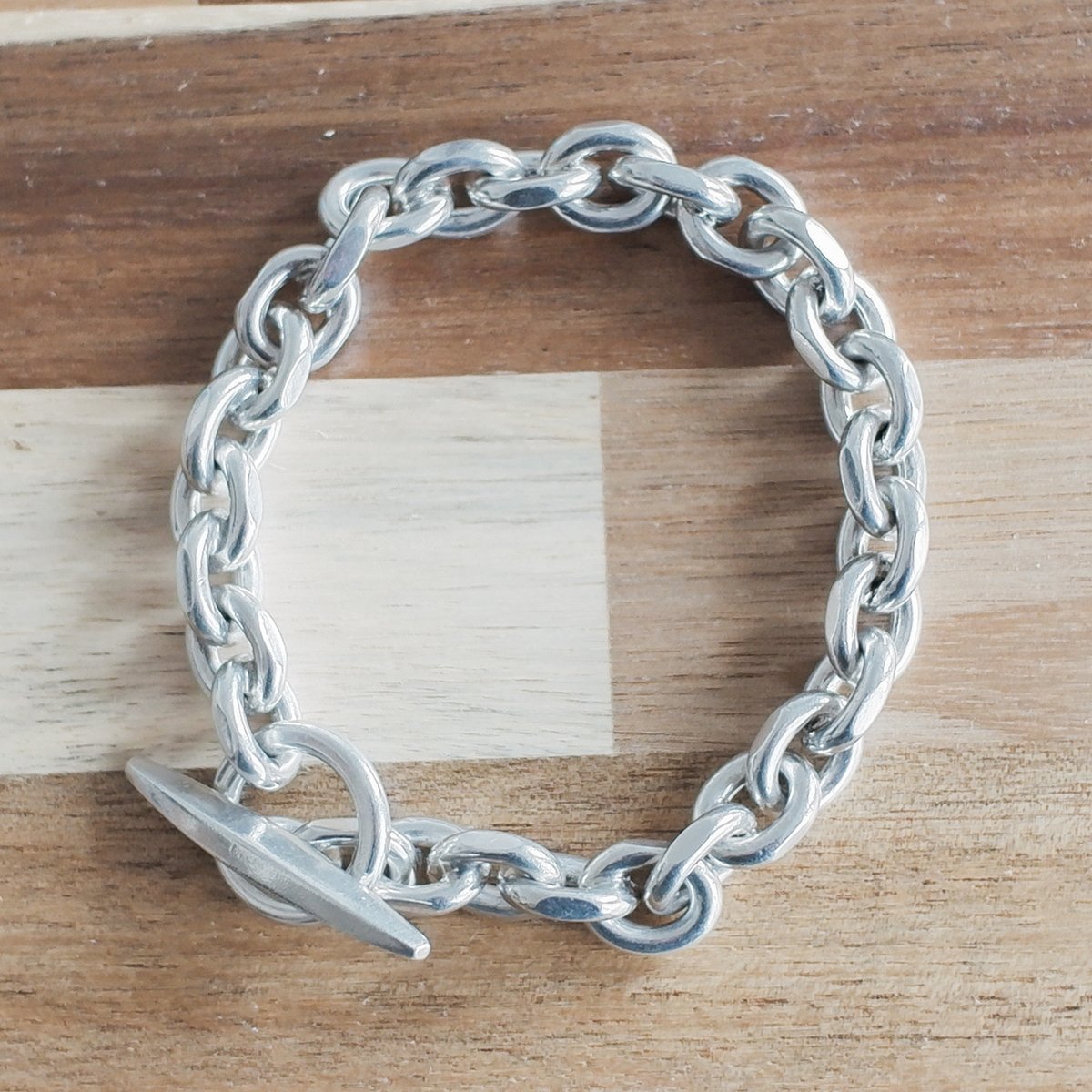 デンマーク製 JEMAX 1980年代 ヴィンテージ】シルバーアンカーチェーン