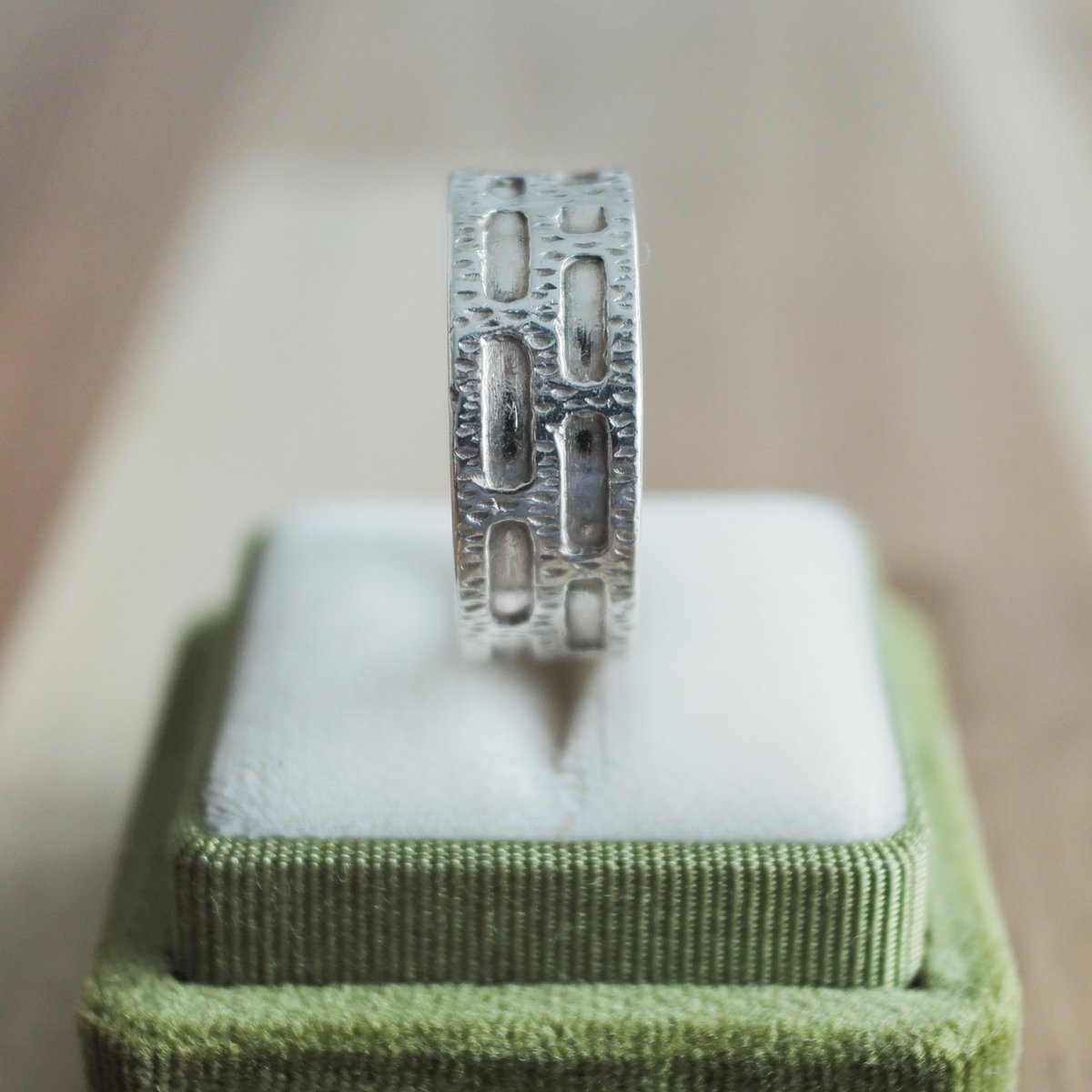 フィンランド製 Turun Hopea 1970年 ヴィンテージ】シルバーリング 19