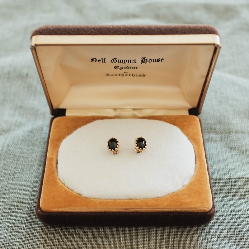 デンマーク製 CARRE JEWELLERY】シルバー & ブラックアゲート