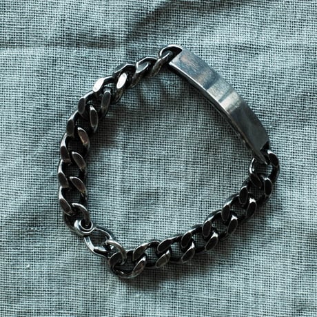 【LHN jewelry x TODD SNYDER ダブルネーム】 IDブレスレット ブラック m16