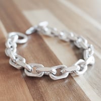 1990年代 ヴィンテージ】シルバー ＆ ペリドット ブレスレット s27