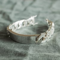 英国製 1979年 ヴィンテージ】シルバー インゴットネックレス