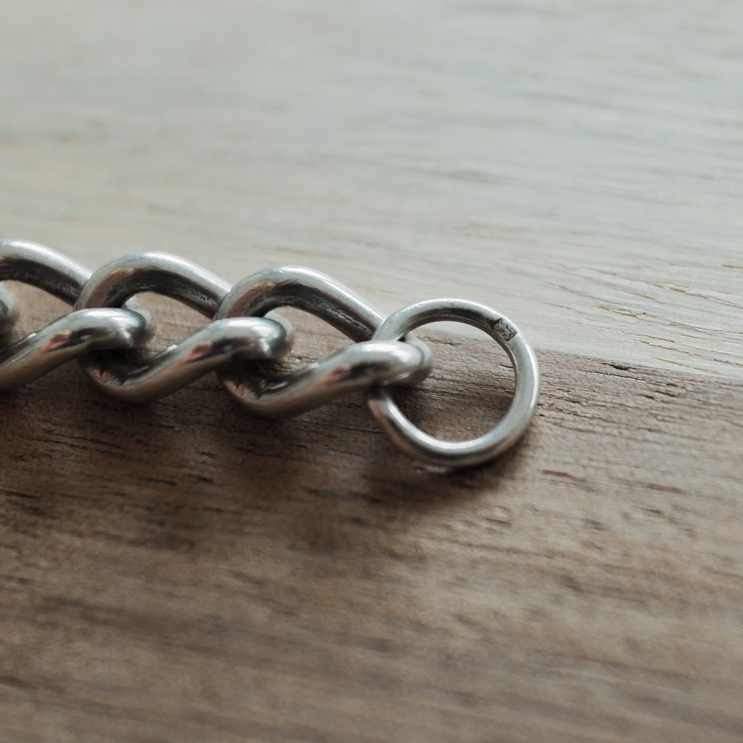 k*9様 未使用　1980〜1990年代ヴィンテージ 　IDブレスレット　SV9 k*9様 未使用 1980〜1990年代ヴィンテージ IDブレスレット SV9