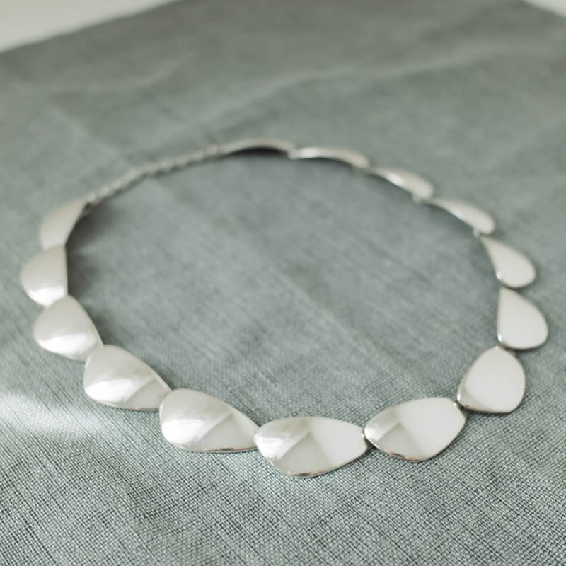 デンマーク製 Aarre&Krogh 1960年代 ヴィンテージ】シルバーネックレス