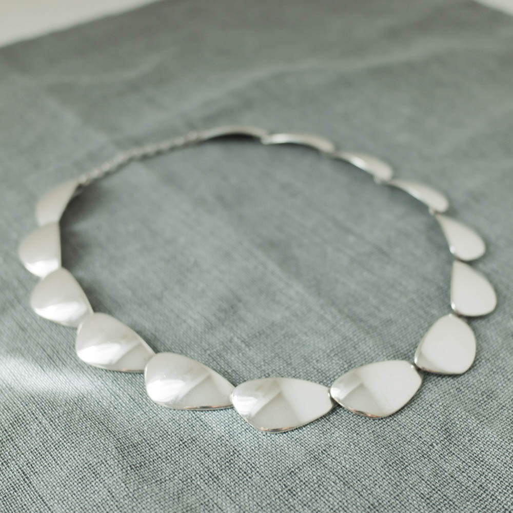 デンマーク製 Aarre&Krogh 1960年代 ヴィンテージ】シルバーネックレス