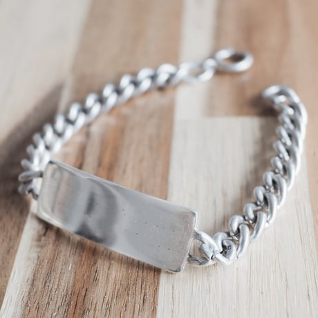 Vintage シルバー　ID ブレスレット VINTAGE】TIFFANY&Co. ティファニー ID ブレスレット 《シルバー
