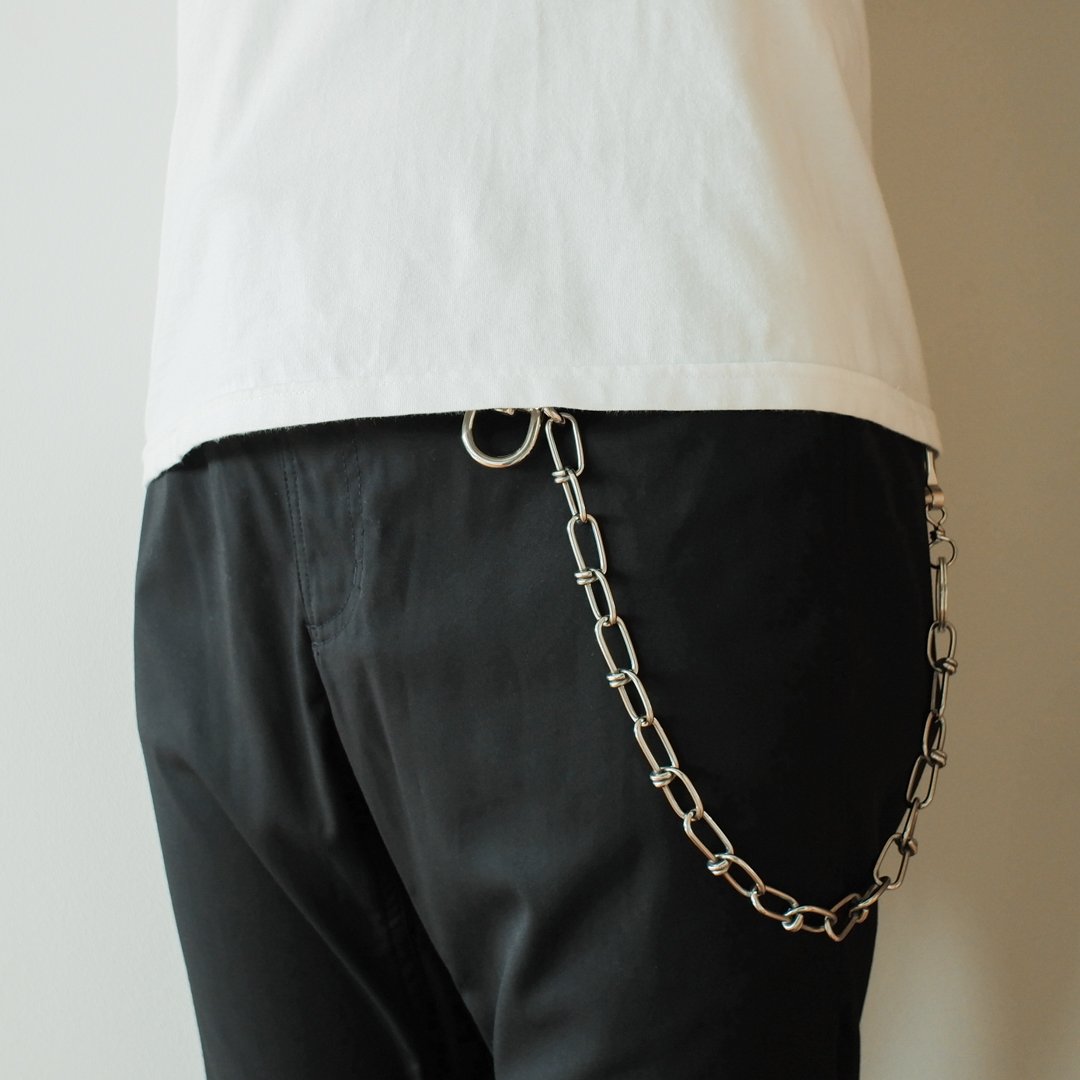 受注生産品｜old silverオリジナル】ウォレットチェーン 英国