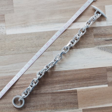 【デンマーク製 Aarre & Krogh 1960年代 ヴィンテージ】シルバーアンカーチェーンブレスレット m196