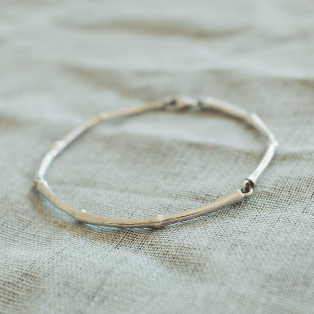 2000年代前半 ヴィンテージ 】バンブーチェーン シルバー